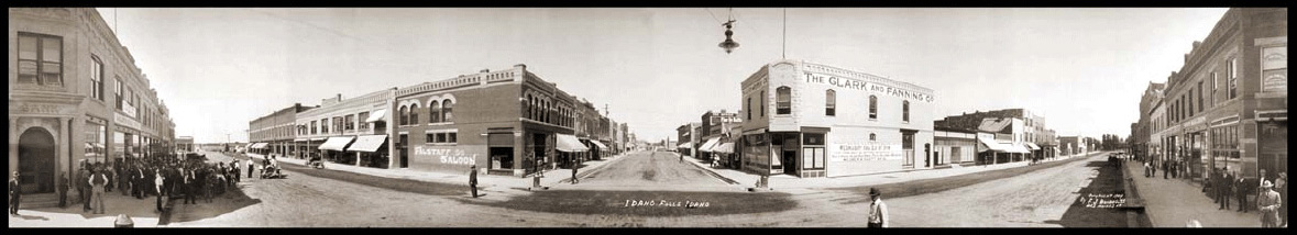 Idaho Falls Street Scene 1908